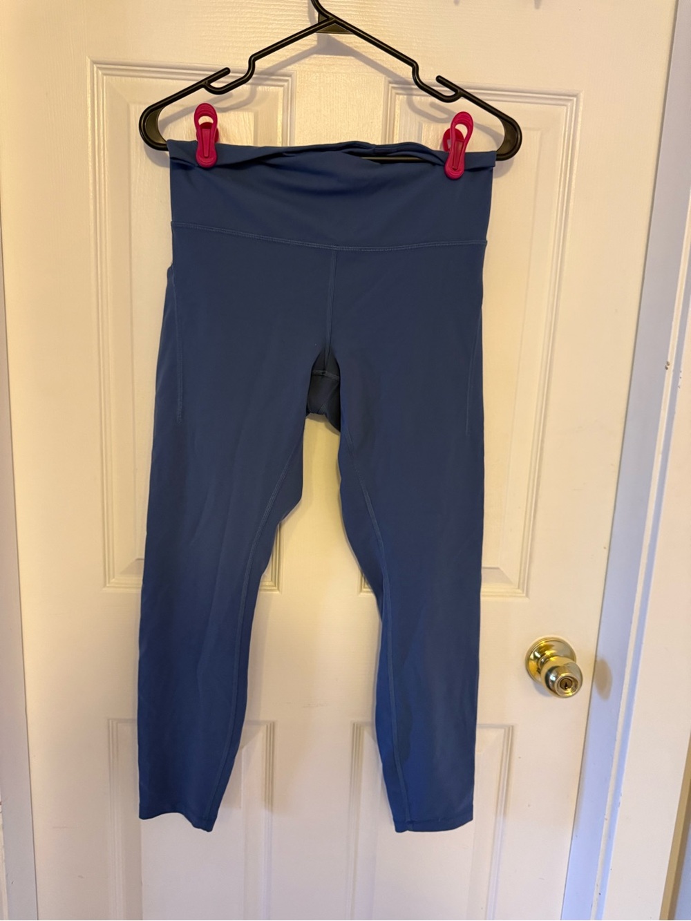 lululemon athletica Womens Deep Blue High-Waist  23” Leggings With Pockets
